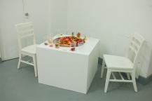 Felt, Chairs, White Cube space